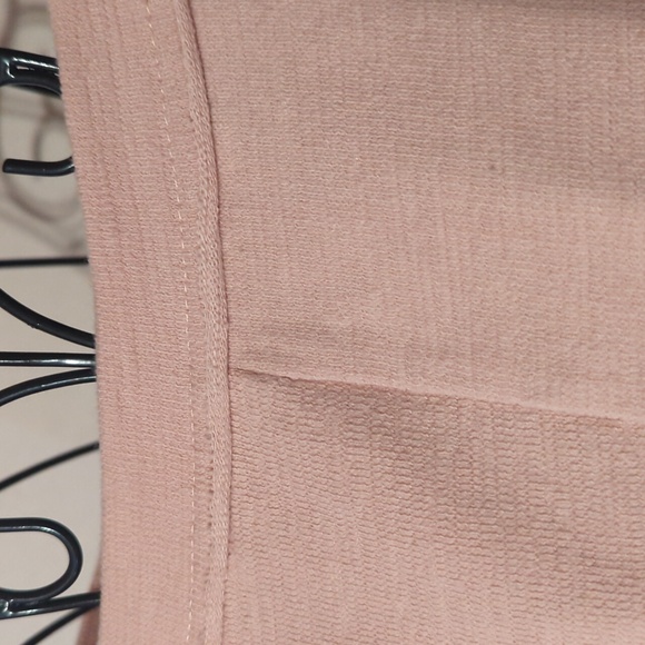 Free People FP Beach Santa Maria Mini Wrap Knit Dress Twist Dolman XL Sand NICE - Picture 9 of 12